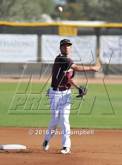 Thumbnail 3 in Corona del Sol vs. Hamilton (Horizon Baseball Tournament) photogallery.