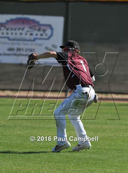 Thumbnail 3 in Corona del Sol vs. Hamilton (Horizon Baseball Tournament) photogallery.