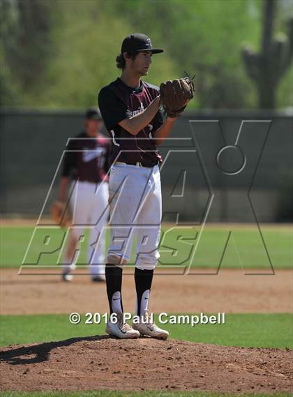 Thumbnail 2 in Corona del Sol vs. Hamilton (Horizon Baseball Tournament) photogallery.