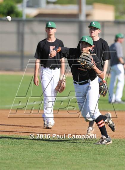 Thumbnail 2 in Corona del Sol vs. Hamilton (Horizon Baseball Tournament) photogallery.