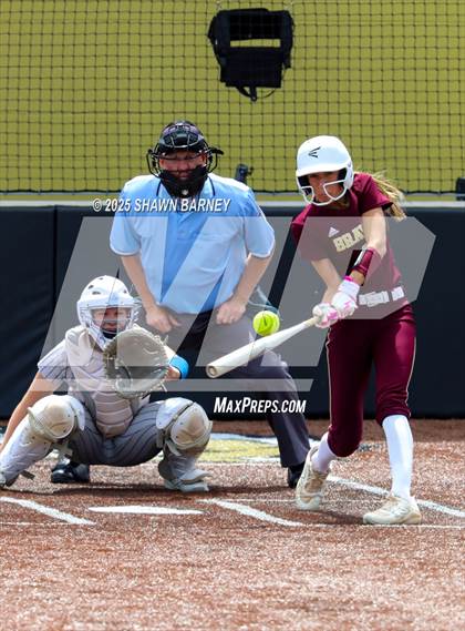 Thumbnail 1 in Crawfordsville vs. Brebeuf Jesuit Preparatory IHSAA Class 3A Softball S25 Sectional First Round photogallery.