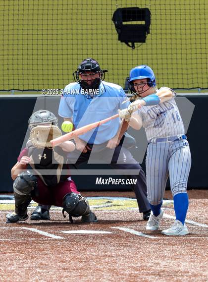 Thumbnail 3 in Crawfordsville vs. Brebeuf Jesuit Preparatory IHSAA Class 3A Softball S25 Sectional First Round photogallery.