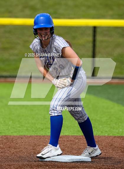 Thumbnail 1 in Crawfordsville vs. Brebeuf Jesuit Preparatory IHSAA Class 3A Softball S25 Sectional First Round photogallery.