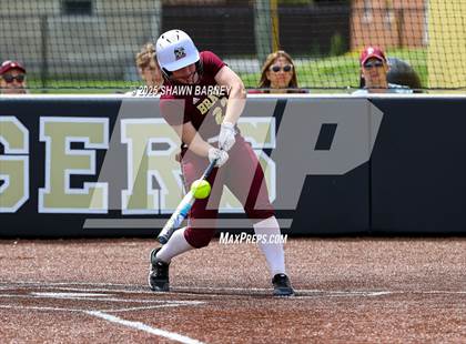 Thumbnail 3 in Crawfordsville vs. Brebeuf Jesuit Preparatory IHSAA Class 3A Softball S25 Sectional First Round photogallery.