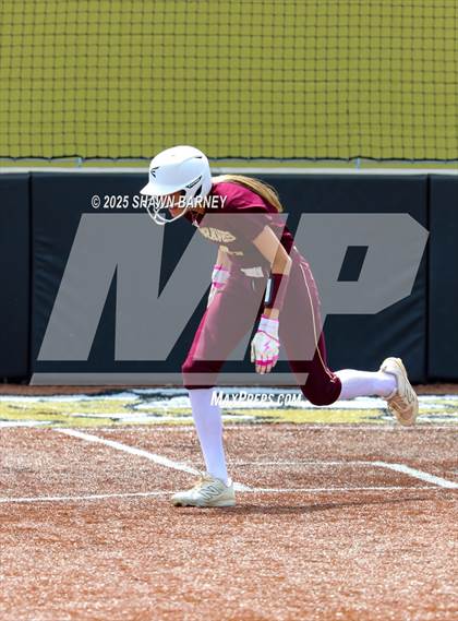 Thumbnail 2 in Crawfordsville vs. Brebeuf Jesuit Preparatory IHSAA Class 3A Softball S25 Sectional First Round photogallery.