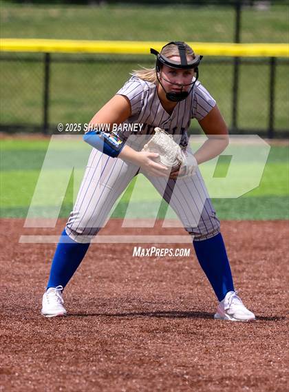 Thumbnail 2 in Crawfordsville vs. Brebeuf Jesuit Preparatory IHSAA Class 3A Softball S25 Sectional First Round photogallery.