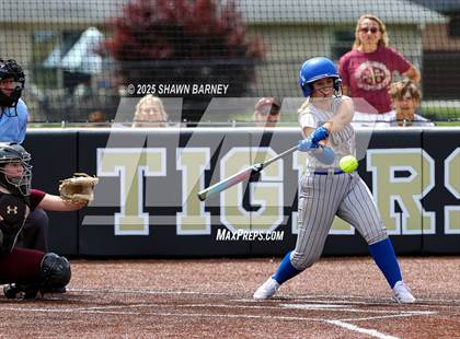 Thumbnail 3 in Crawfordsville vs. Brebeuf Jesuit Preparatory IHSAA Class 3A Softball S25 Sectional First Round photogallery.
