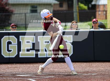 Thumbnail 3 in Crawfordsville vs. Brebeuf Jesuit Preparatory IHSAA Class 3A Softball S25 Sectional First Round photogallery.