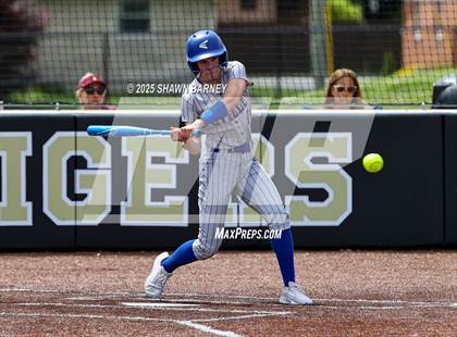 Thumbnail 3 in Crawfordsville vs. Brebeuf Jesuit Preparatory IHSAA Class 3A Softball S25 Sectional First Round photogallery.