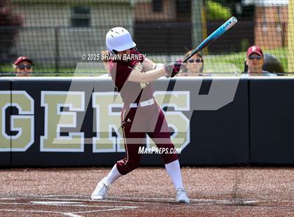 Thumbnail 2 in Crawfordsville vs. Brebeuf Jesuit Preparatory IHSAA Class 3A Softball S25 Sectional First Round photogallery.