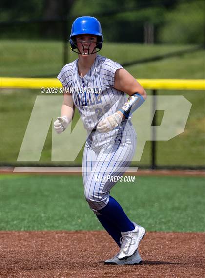Thumbnail 2 in Crawfordsville vs. Brebeuf Jesuit Preparatory IHSAA Class 3A Softball S25 Sectional First Round photogallery.