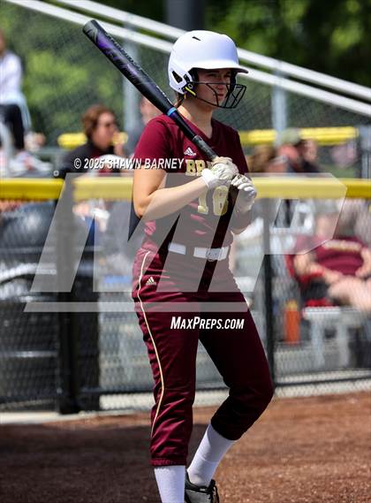 Thumbnail 1 in Crawfordsville vs. Brebeuf Jesuit Preparatory IHSAA Class 3A Softball S25 Sectional First Round photogallery.