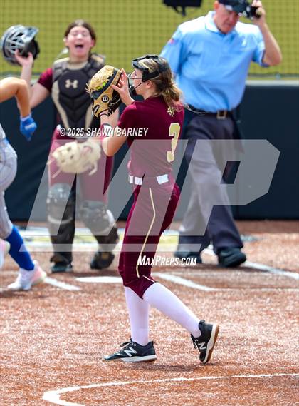 Thumbnail 2 in Crawfordsville vs. Brebeuf Jesuit Preparatory IHSAA Class 3A Softball S25 Sectional First Round photogallery.