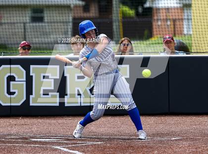 Thumbnail 1 in Crawfordsville vs. Brebeuf Jesuit Preparatory IHSAA Class 3A Softball S25 Sectional First Round photogallery.