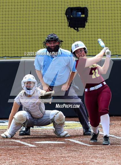 Thumbnail 2 in Crawfordsville vs. Brebeuf Jesuit Preparatory IHSAA Class 3A Softball S25 Sectional First Round photogallery.