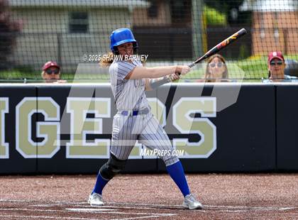 Thumbnail 3 in Crawfordsville vs. Brebeuf Jesuit Preparatory IHSAA Class 3A Softball S25 Sectional First Round photogallery.