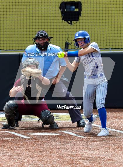 Thumbnail 2 in Crawfordsville vs. Brebeuf Jesuit Preparatory IHSAA Class 3A Softball S25 Sectional First Round photogallery.