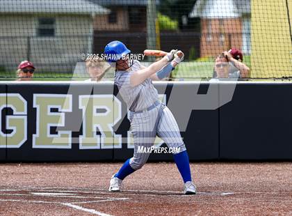 Thumbnail 2 in Crawfordsville vs. Brebeuf Jesuit Preparatory IHSAA Class 3A Softball S25 Sectional First Round photogallery.