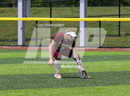 Thumbnail 3 in Crawfordsville vs. Brebeuf Jesuit Preparatory IHSAA Class 3A Softball S25 Sectional First Round photogallery.