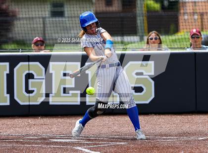 Thumbnail 2 in Crawfordsville vs. Brebeuf Jesuit Preparatory IHSAA Class 3A Softball S25 Sectional First Round photogallery.