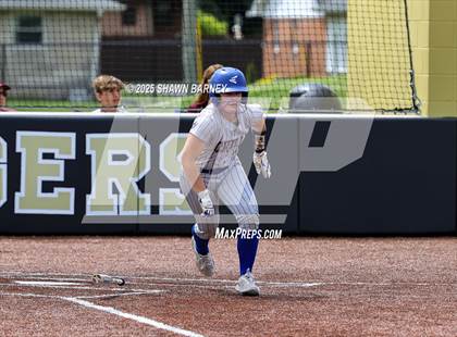 Thumbnail 2 in Crawfordsville vs. Brebeuf Jesuit Preparatory IHSAA Class 3A Softball S25 Sectional First Round photogallery.