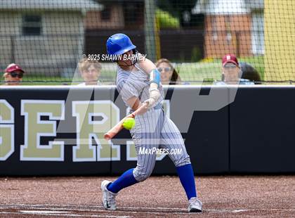 Thumbnail 2 in Crawfordsville vs. Brebeuf Jesuit Preparatory IHSAA Class 3A Softball S25 Sectional First Round photogallery.