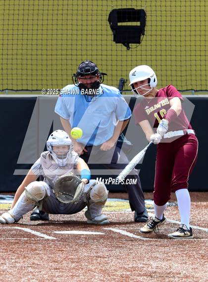 Thumbnail 3 in Crawfordsville vs. Brebeuf Jesuit Preparatory IHSAA Class 3A Softball S25 Sectional First Round photogallery.