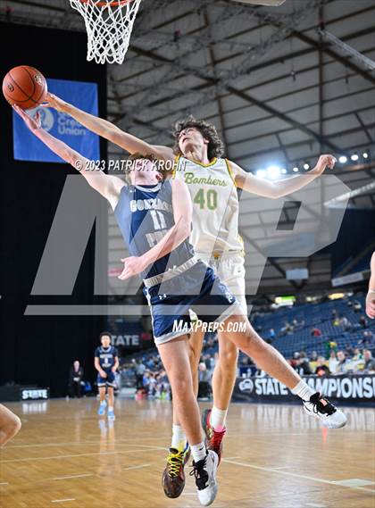 Thumbnail 1 in Gonzaga Prep vs. Richland (WIAA State Semifinal) photogallery.