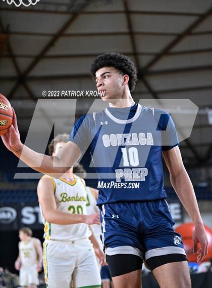 Thumbnail 1 in Gonzaga Prep vs. Richland (WIAA State Semifinal) photogallery.
