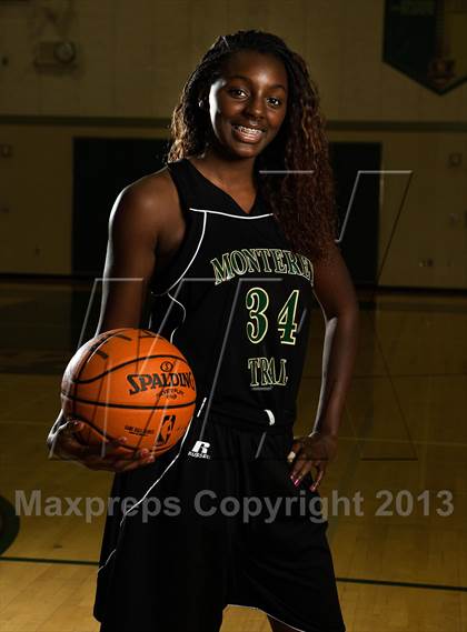 Thumbnail 1 in Monterey Trail Varsity Girls Basketball Team and Individual Photos photogallery.