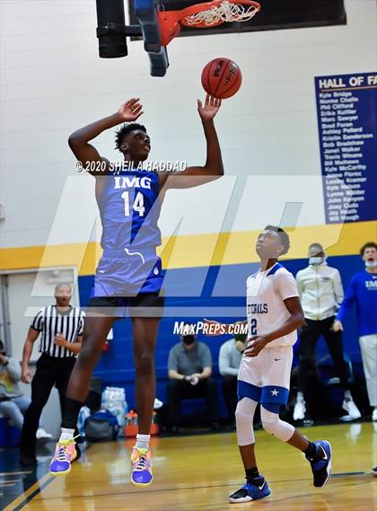 Thumbnail 2 in IMG Academy vs. Lee (Sunbash Prep Hoops) photogallery.