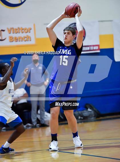 Thumbnail 1 in IMG Academy vs. Lee (Sunbash Prep Hoops) photogallery.