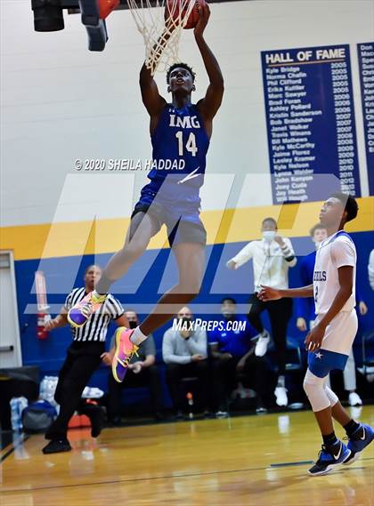 Thumbnail 2 in IMG Academy vs. Lee (Sunbash Prep Hoops) photogallery.