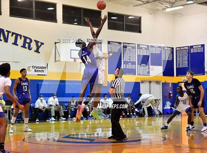 Thumbnail 1 in IMG Academy vs. Lee (Sunbash Prep Hoops) photogallery.