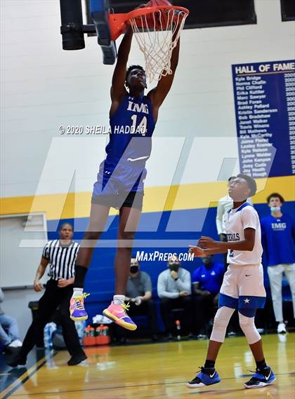 Thumbnail 3 in IMG Academy vs. Lee (Sunbash Prep Hoops) photogallery.