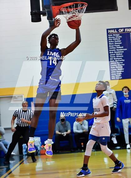 Thumbnail 1 in IMG Academy vs. Lee (Sunbash Prep Hoops) photogallery.