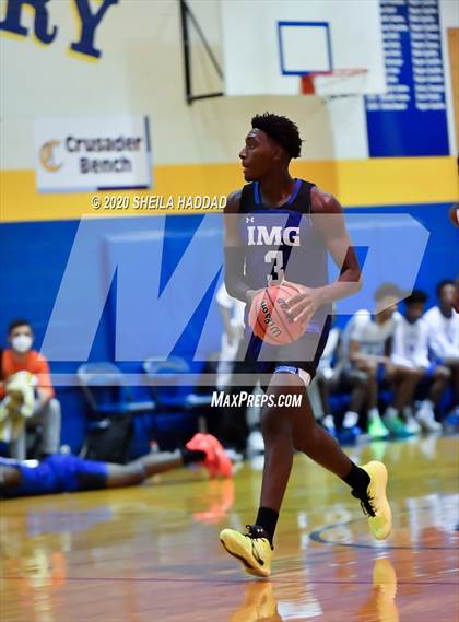 Thumbnail 1 in IMG Academy vs. Lee (Sunbash Prep Hoops) photogallery.