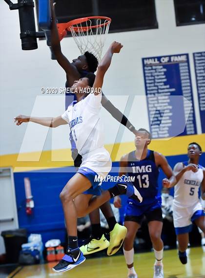 Thumbnail 2 in IMG Academy vs. Lee (Sunbash Prep Hoops) photogallery.