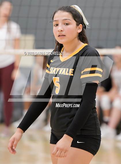 Thumbnail 2 in Cicero Prep Academy vs. Maryvale (Epic Tourneys Volleyball Invite) photogallery.