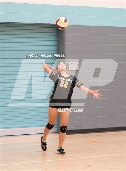 Thumbnail 2 in Cicero Prep Academy vs. Maryvale (Epic Tourneys Volleyball Invite) photogallery.