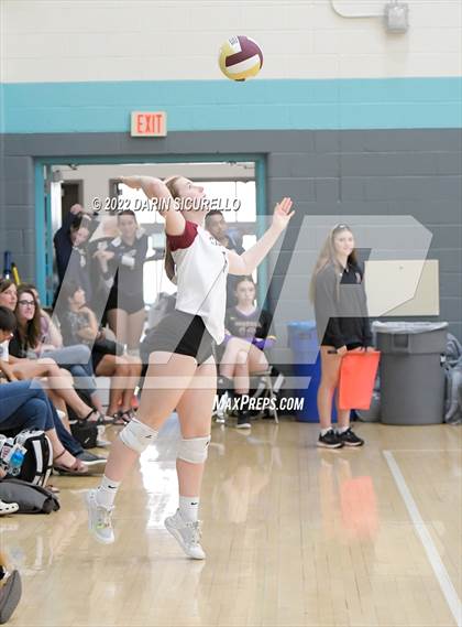 Thumbnail 2 in Cicero Prep Academy vs. Maryvale (Epic Tourneys Volleyball Invite) photogallery.