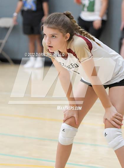 Thumbnail 2 in Cicero Prep Academy vs. Maryvale (Epic Tourneys Volleyball Invite) photogallery.