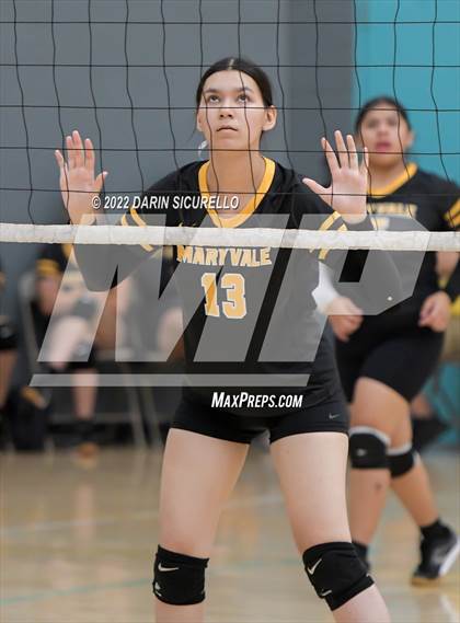 Thumbnail 2 in Cicero Prep Academy vs. Maryvale (Epic Tourneys Volleyball Invite) photogallery.