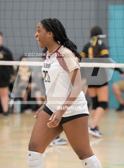 Thumbnail 3 in Cicero Prep Academy vs. Maryvale (Epic Tourneys Volleyball Invite) photogallery.