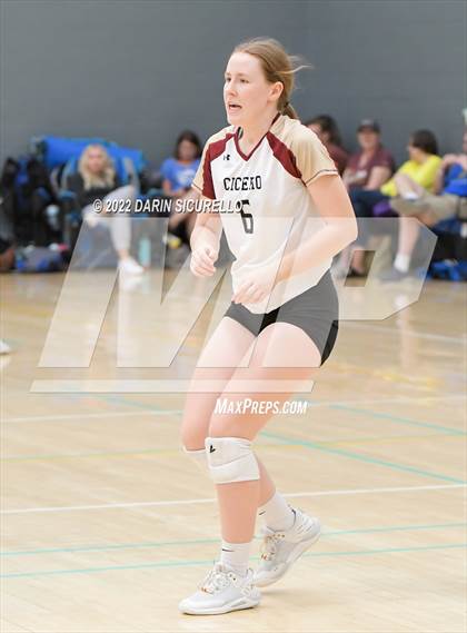 Thumbnail 2 in Cicero Prep Academy vs. Maryvale (Epic Tourneys Volleyball Invite) photogallery.