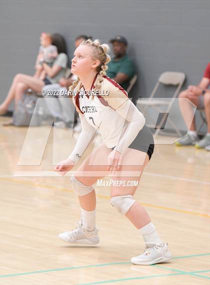 Thumbnail 2 in Cicero Prep Academy vs. Maryvale (Epic Tourneys Volleyball Invite) photogallery.