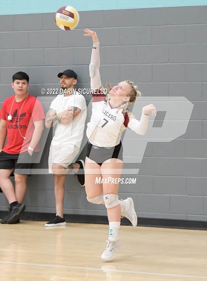 Thumbnail 1 in Cicero Prep Academy vs. Maryvale (Epic Tourneys Volleyball Invite) photogallery.