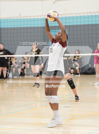 Thumbnail 2 in Cicero Prep Academy vs. Maryvale (Epic Tourneys Volleyball Invite) photogallery.