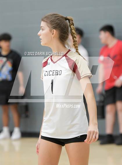 Thumbnail 1 in Cicero Prep Academy vs. Maryvale (Epic Tourneys Volleyball Invite) photogallery.