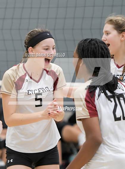 Thumbnail 1 in Cicero Prep Academy vs. Maryvale (Epic Tourneys Volleyball Invite) photogallery.
